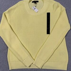 Banana Republic NWT Yellow Crewneck Sweater